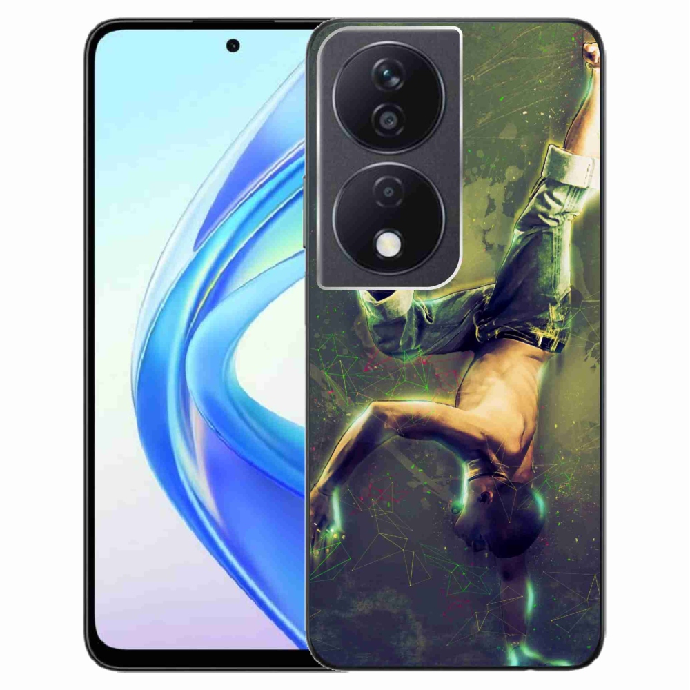 Gelový kryt mmCase na Honor X7b/Honor 90 Smart - breakdance