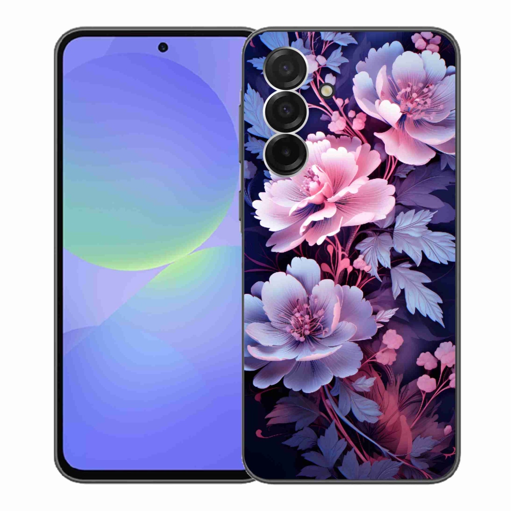 Gelový kryt mmCase na Samsung Galaxy A36 5G - květiny 11