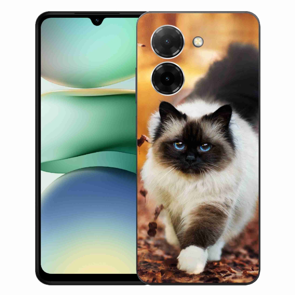 Gelový kryt mmCase na Xiaomi Redmi A5 (171.7x77.8x8.3mm) - kočka