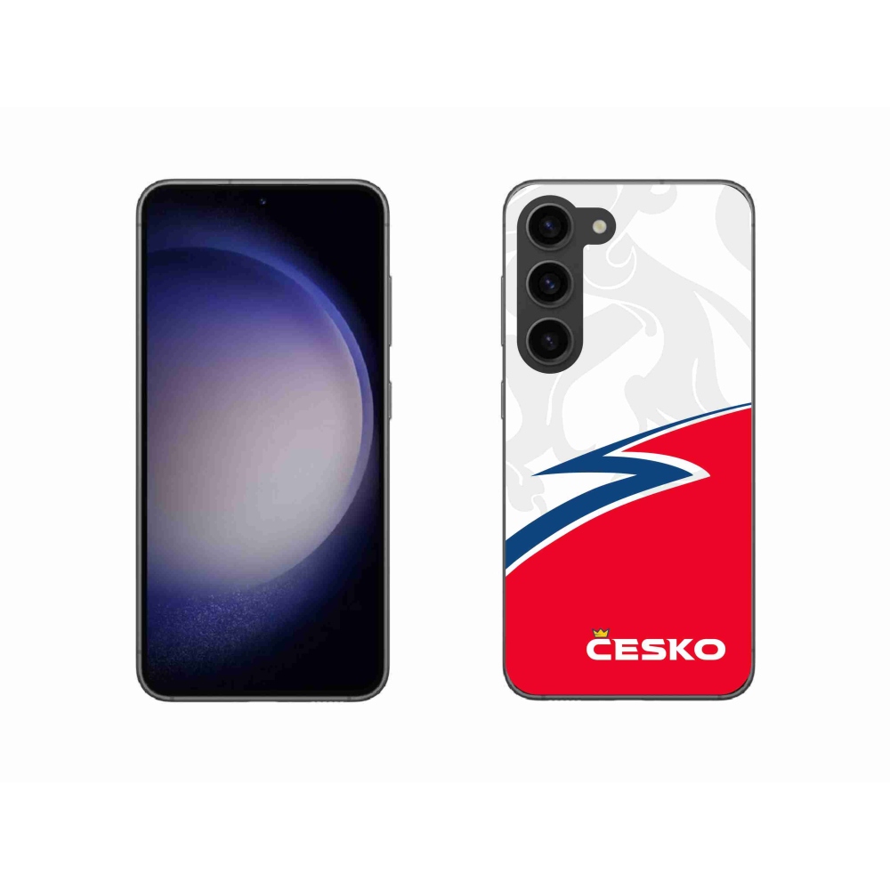 Gelový kryt mmCase na Samsung Galaxy S23 5G - Česko 1