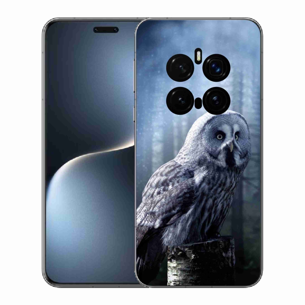 Gelový kryt mmCase na Honor Magic 7 Pro 5G - sova