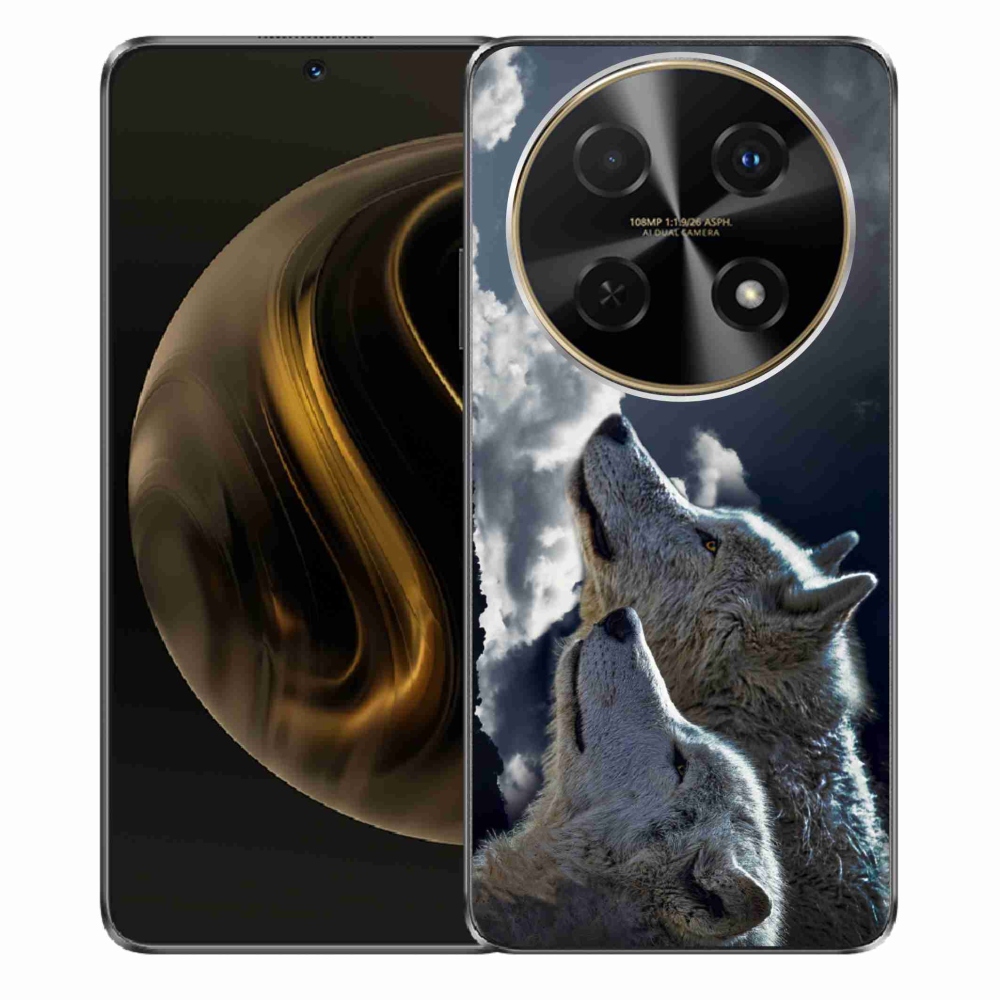 Gelový kryt mmCase na Huawei Nova 12i - vlci