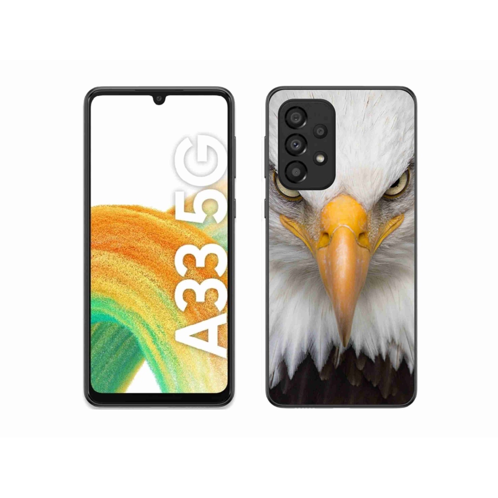 Gelový kryt mmCase na Samsung Galaxy A33 5G - orel