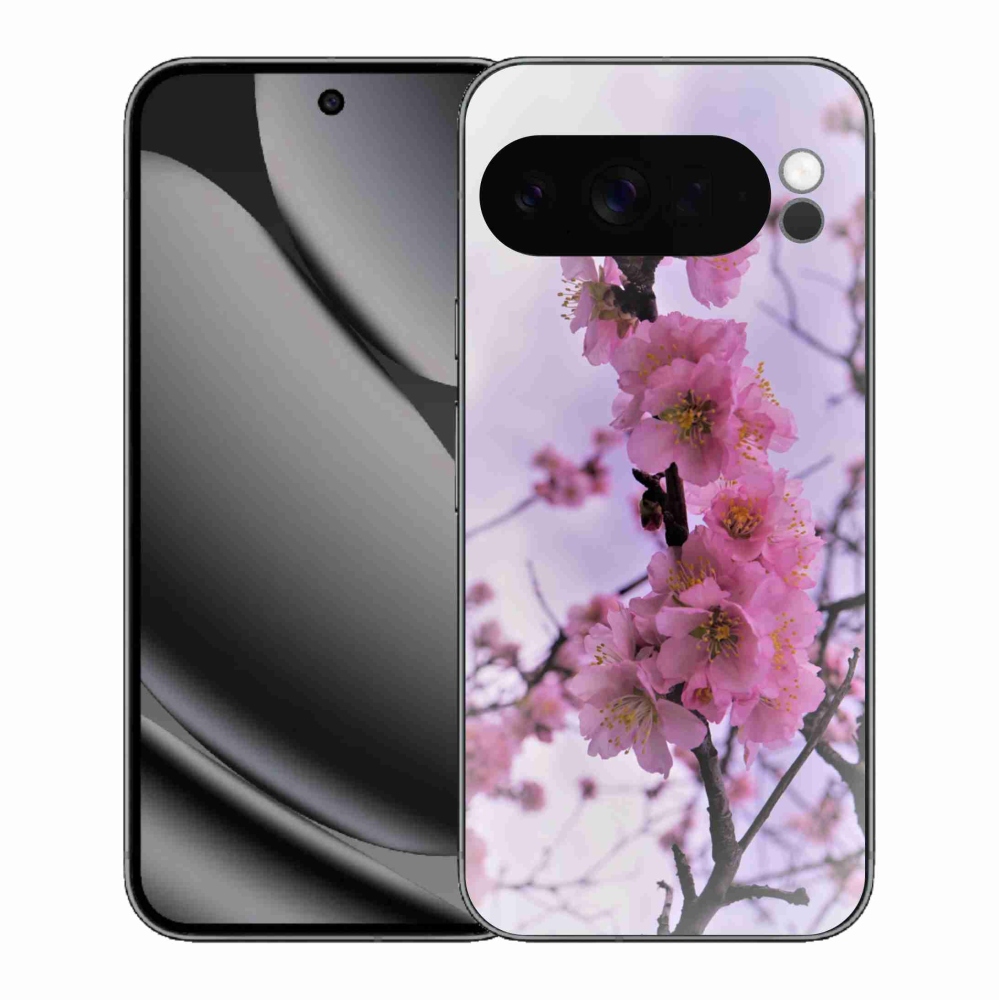 Gelový kryt mmCase na Google Pixel 10 Pro XL - květiny 7