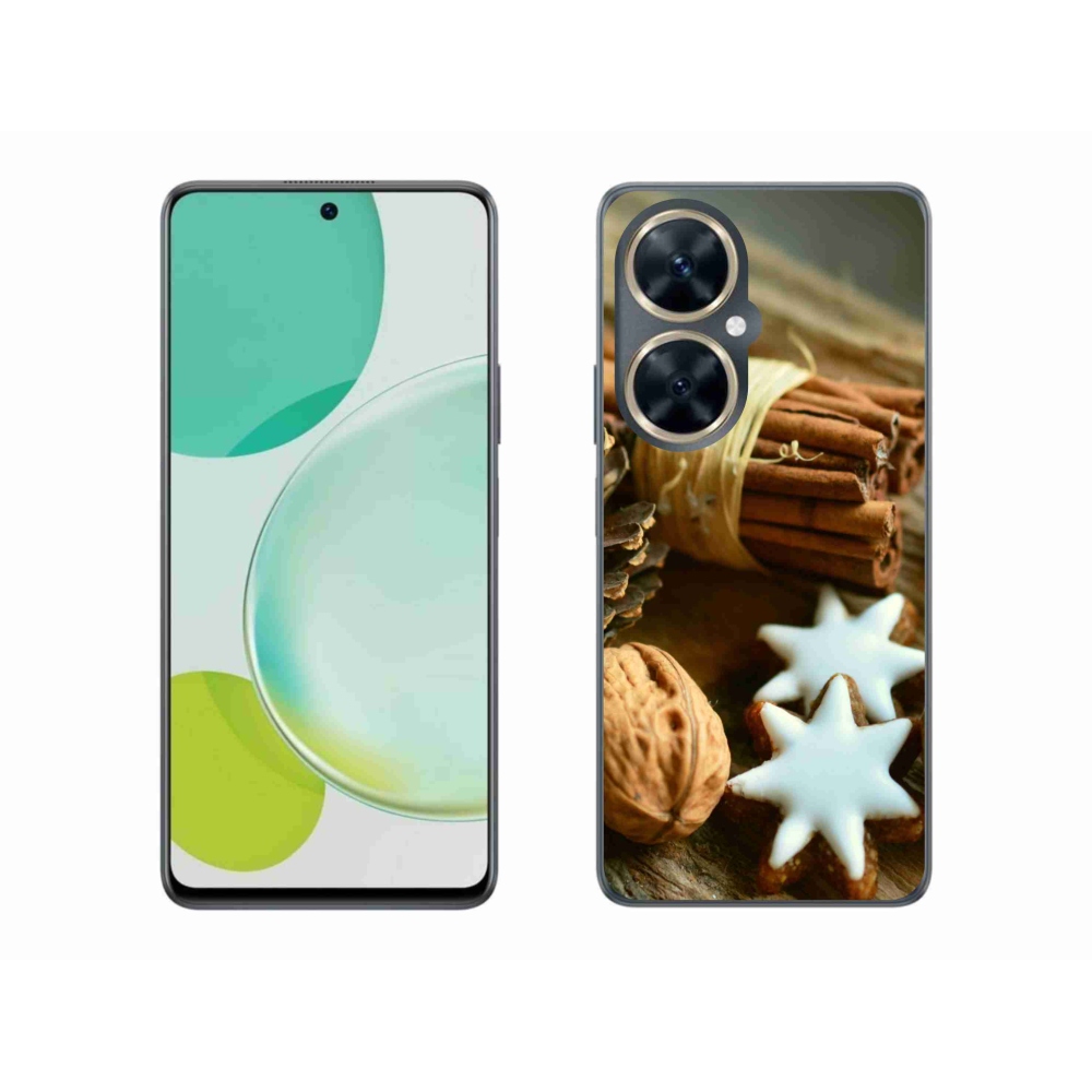 Gelový kryt mmCase na Huawei Nova 11i - skořice a perníčky