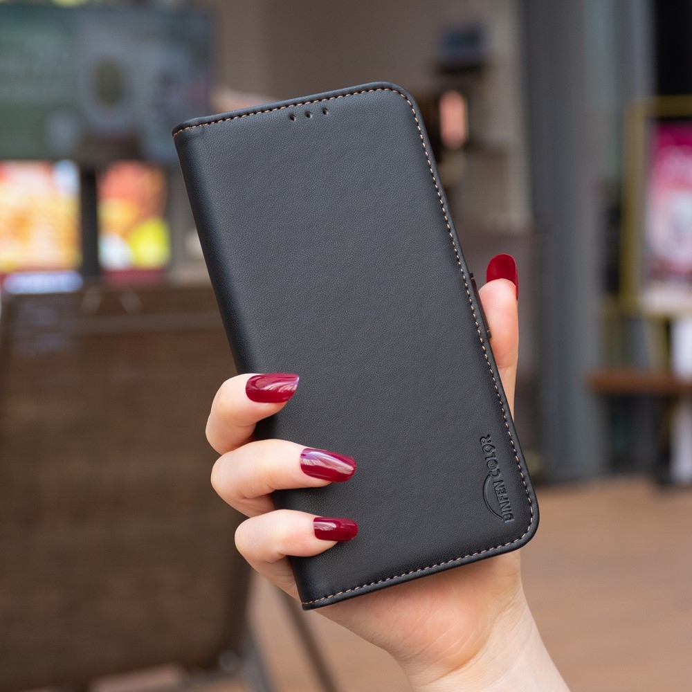 BNF knížkové pouzdro na Xiaomi Redmi 13 4G/Poco M6 4G - černé