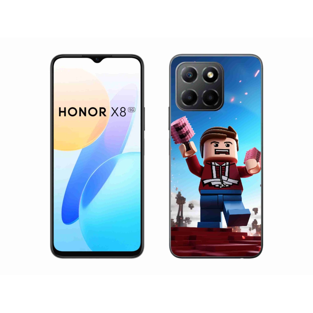 Gelový kryt mmCase na Honor X8 5G/Honor 70 Lite 5G - roblox 2