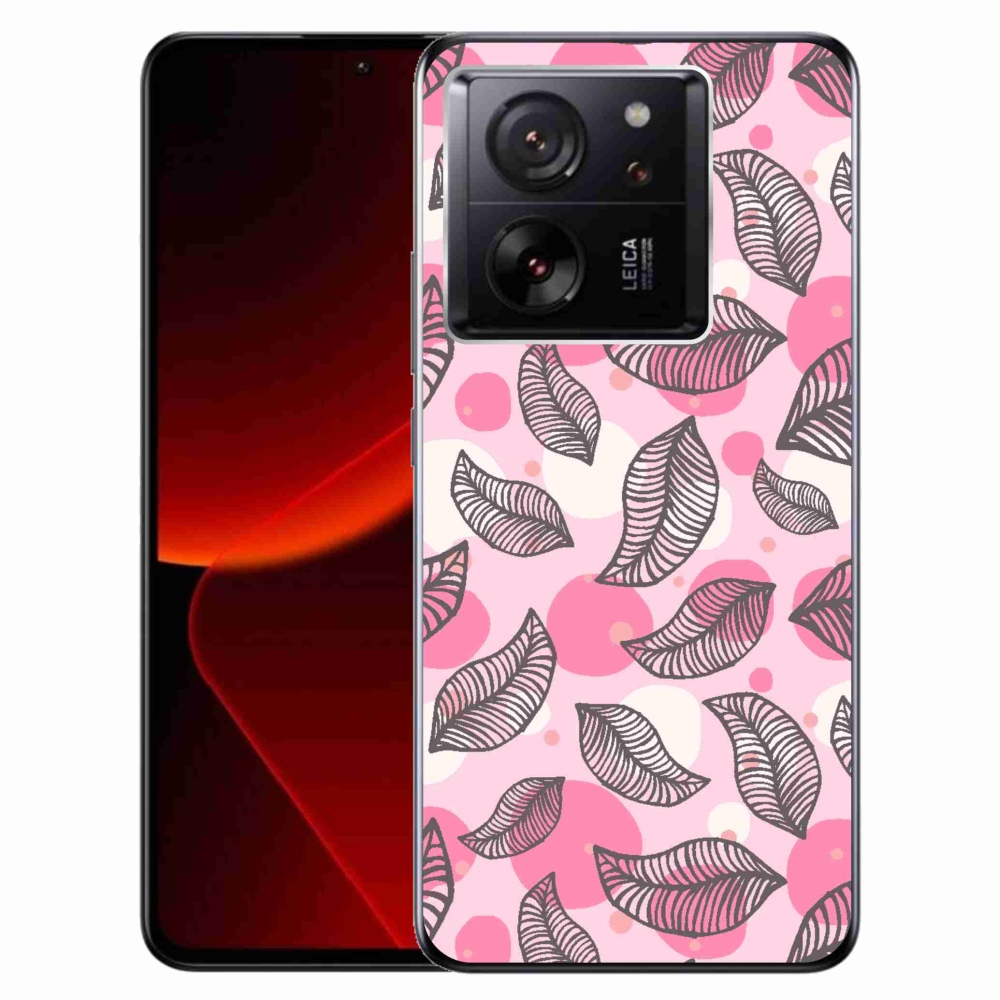 Gelový kryt mmCase na Xiaomi 13T/13T Pro - kreslené padající listy