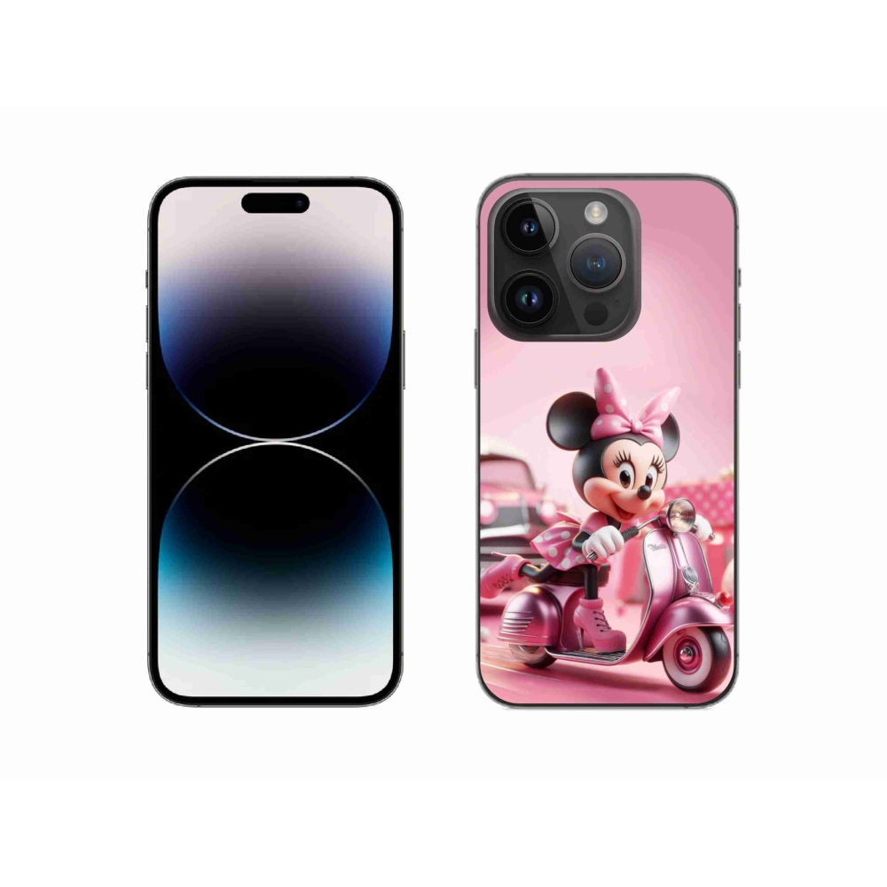 Gelový kryt mmCase na iPhone 14 Pro 6.1 - minnie 1
