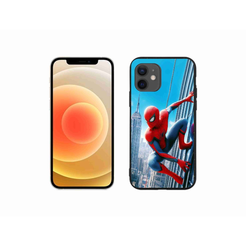 Gelový kryt mmCase na iPhone 12 mini - spiderman