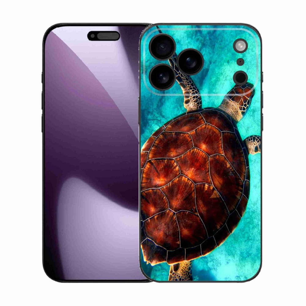 Gelový kryt mmCase na iPhone 17 Pro Max - želva