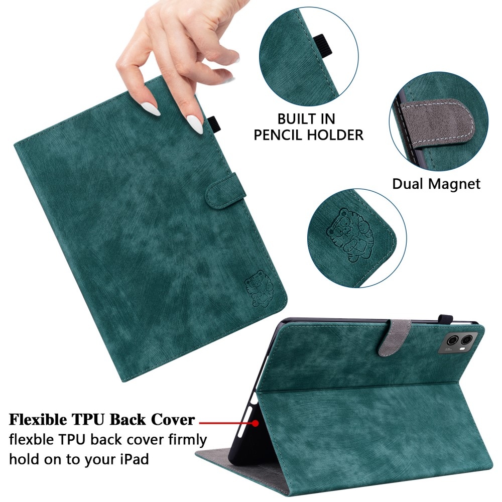 Cover zavírací pouzdro na tablet Lenovo Legion Tab 8.8 (2. Gen.) - zelené