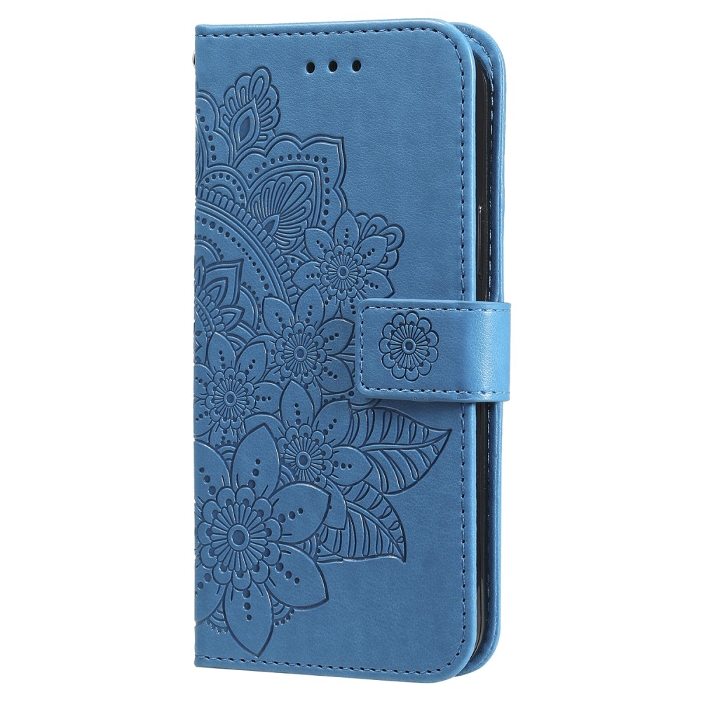 Mandala knížkové pouzdro na Xiaomi Redmi Note 13 Pro 5G/Poco X6 5G - modré