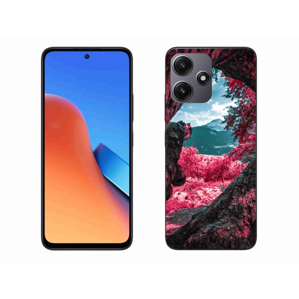 Gelový kryt mmCase na Xiaomi Redmi 12 5G - výhled na hory