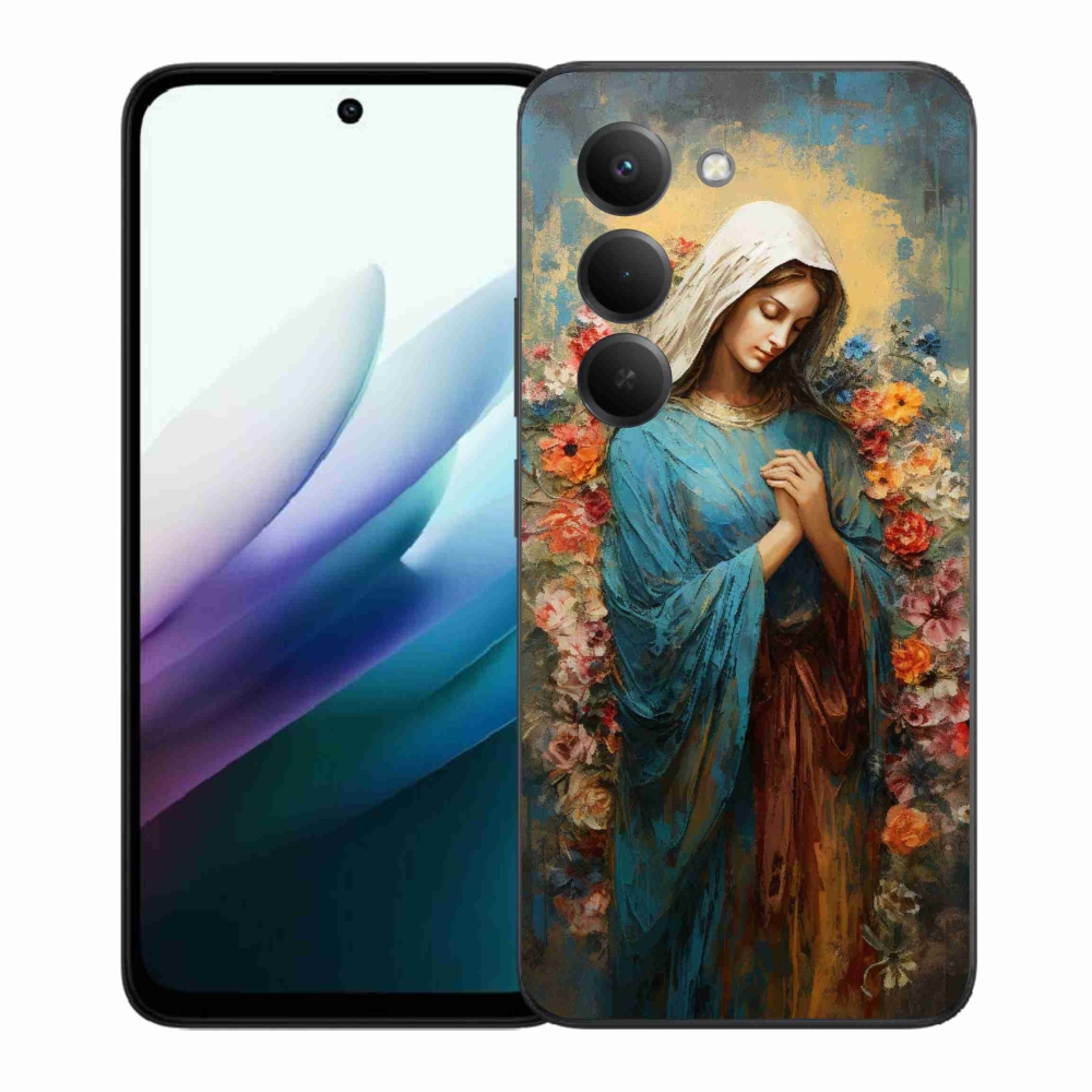 Gelový kryt mmCase na Xiaomi Redmi 15 4G/5G (171mm) - svatá žena