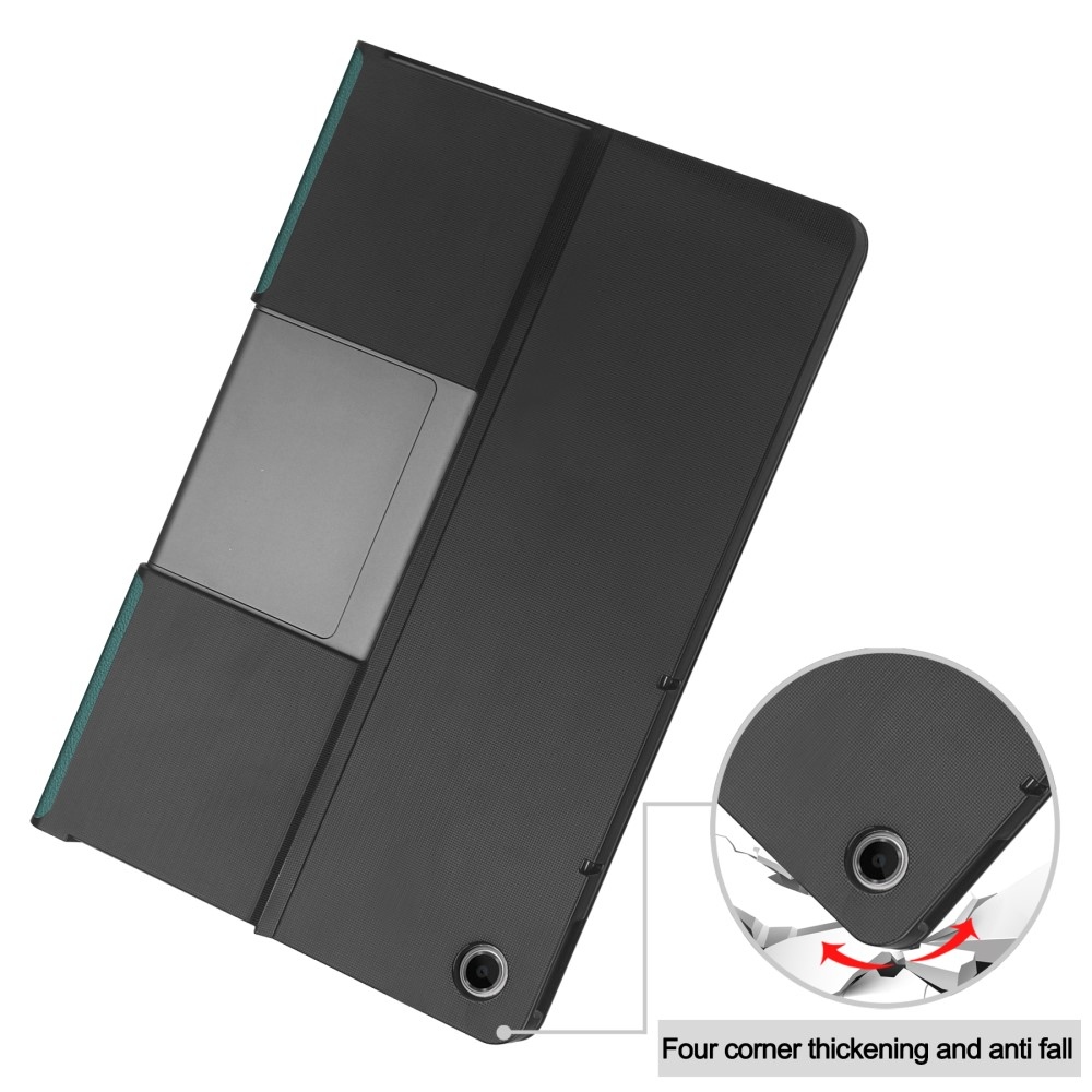 Shock zavírací pouzdro na Lenovo Tab Plus 11.5 - černozelené