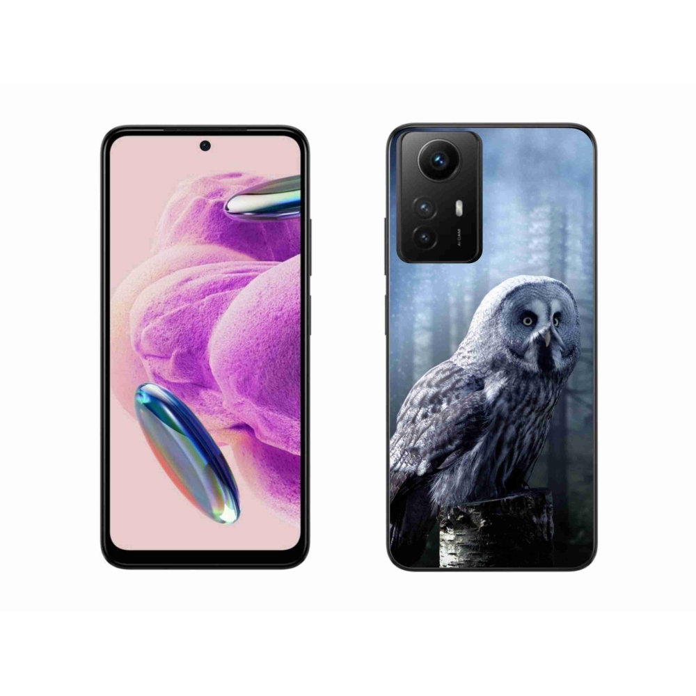 Gelový kryt mmCase na Xiaomi Redmi Note 12S - sova