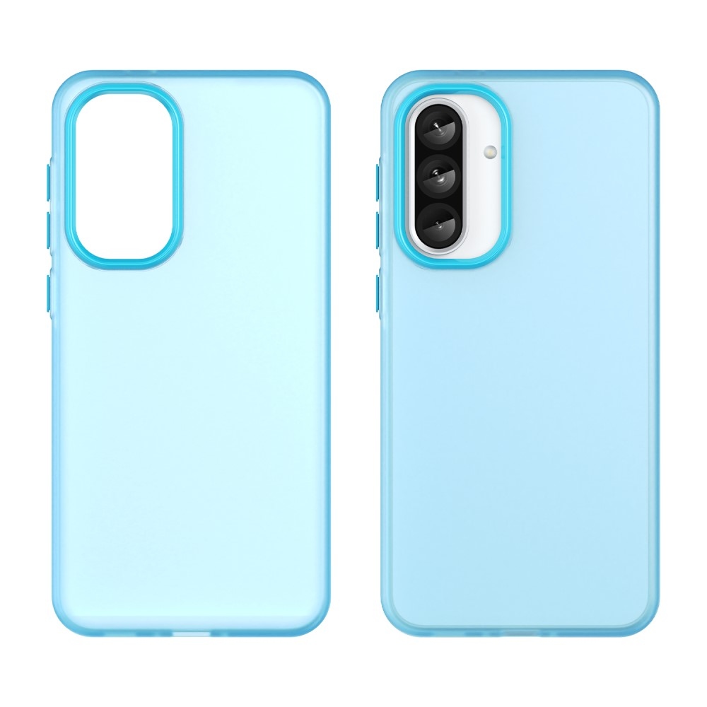 Candys matný gelový obal na Samsung Galaxy A36 5G/A56 5G - světlemodrý
