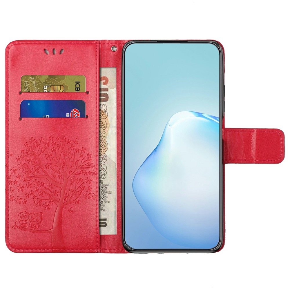 Tree knížkové pouzdro na Samsung Galaxy A26 5G - červené