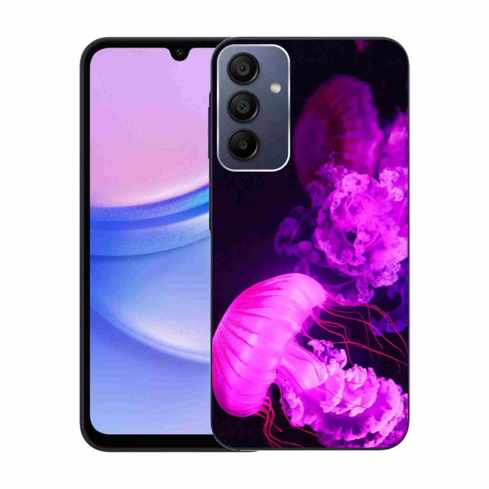 Gelový kryt mmCase na Samsung Galaxy A15 4G/5G - medúza 1