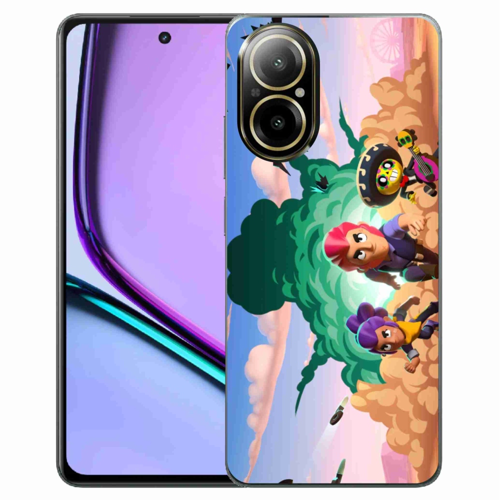 Gelový kryt mmCase na Realme C67 - brawl stars