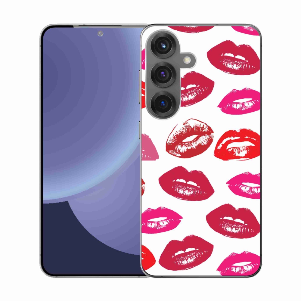 Gelový kryt mmCase na Samsung Galaxy S25 - rty