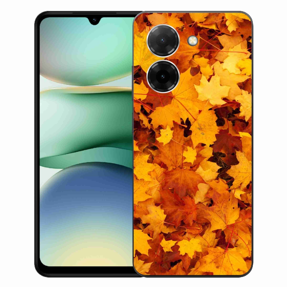 Gelový kryt mmCase na Xiaomi Redmi A5 (171.7x77.8x8.3mm) - javorové listy