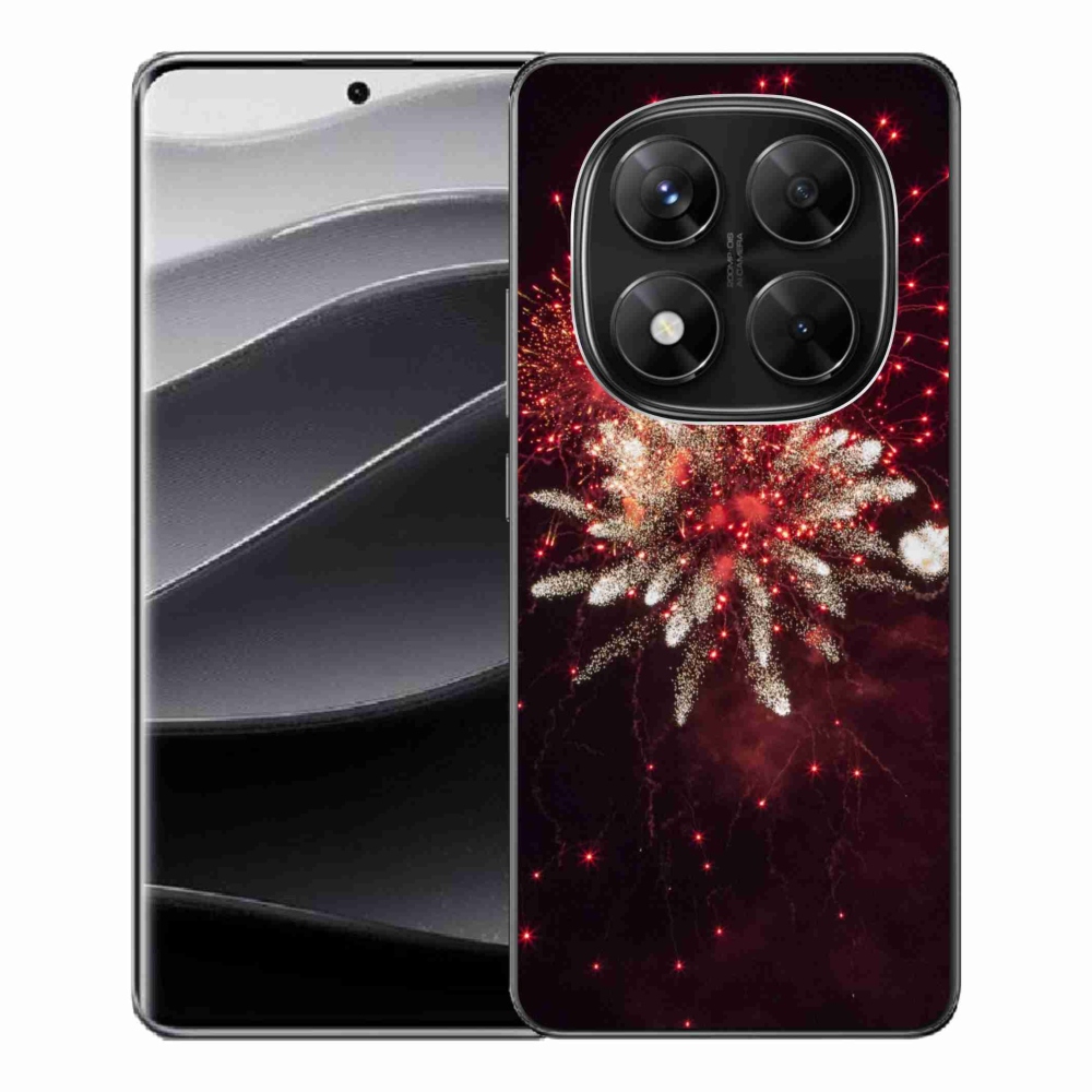 Gelový kryt mmCase na Xiaomi Redmi Note 14 Pro 5G/Poco X7 5G - ohňostroj