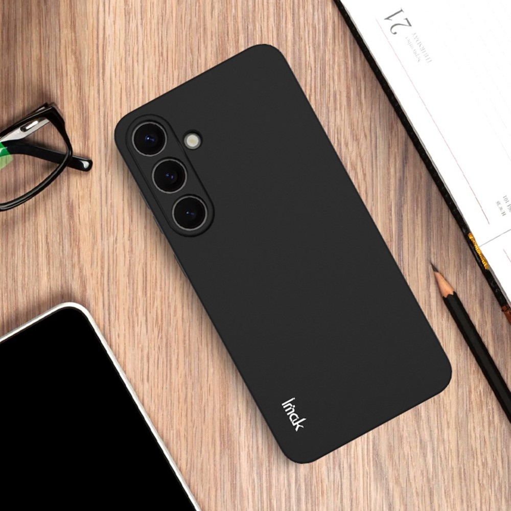 IMK matný gelový obal na Samsung Galaxy S25+ - černý