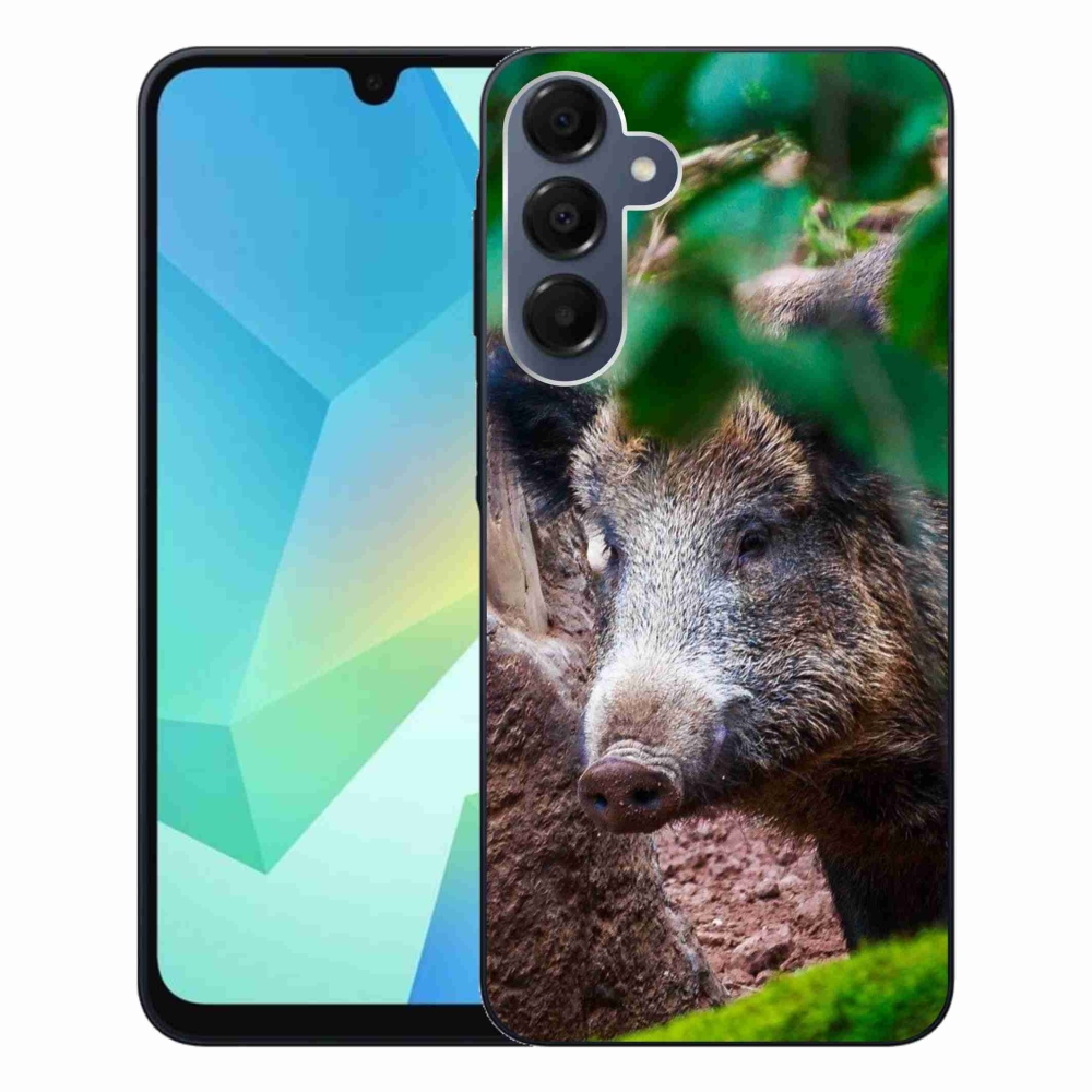 Gelový kryt mmCase na Samsung Galaxy A16 4G/5G - divoké prase