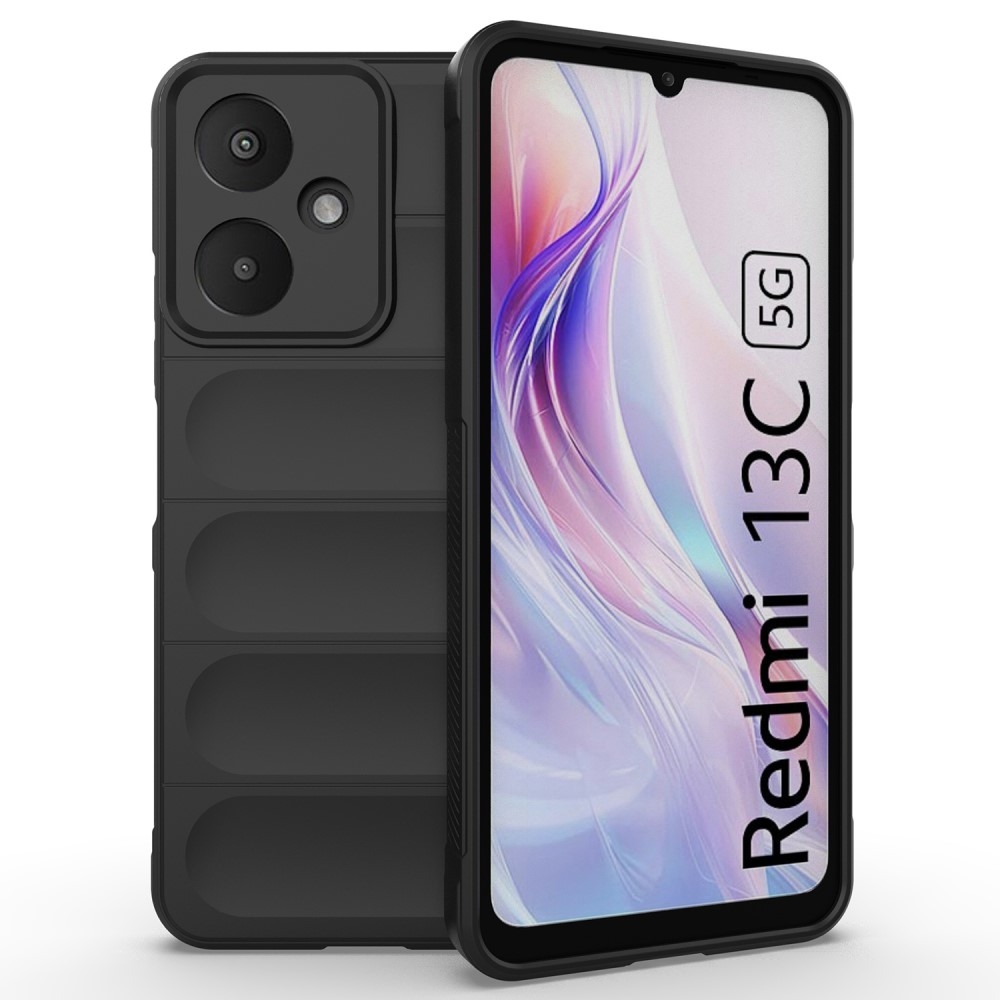 Rugg odolný gelový obal na Xiaomi Redmi 13C 5G - černý