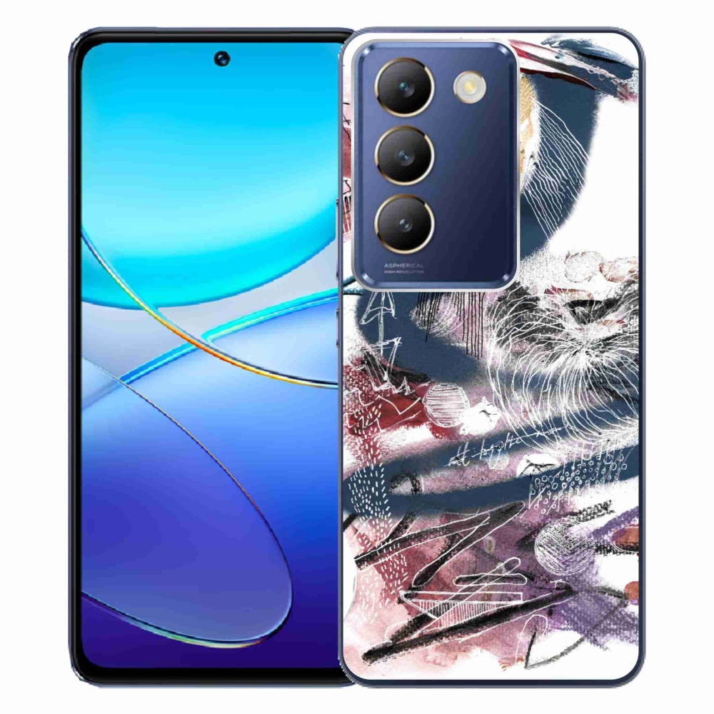 Gelový kryt mmCase na Vivo V40 SE 4G/5G - abstraktní motiv 28