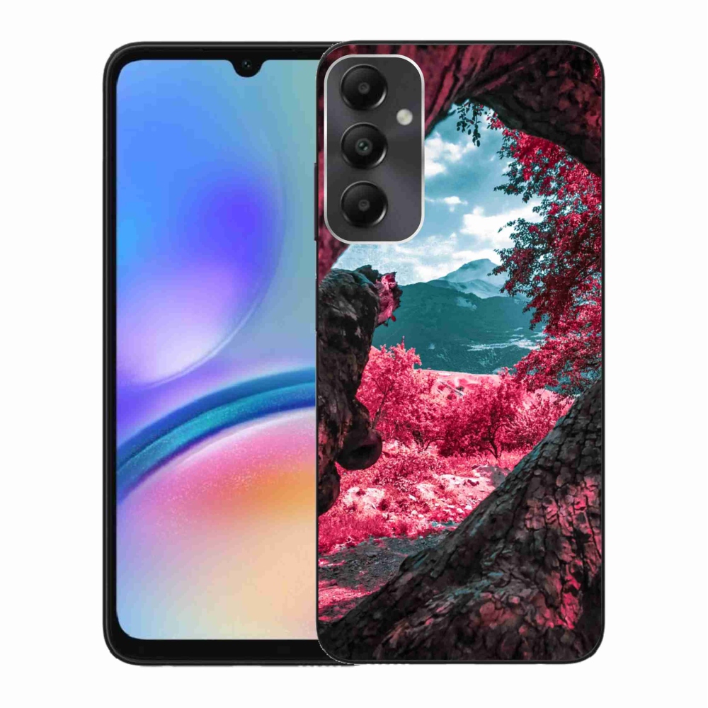 Gelový kryt mmCase na Samsung Galaxy A05s - výhled na hory