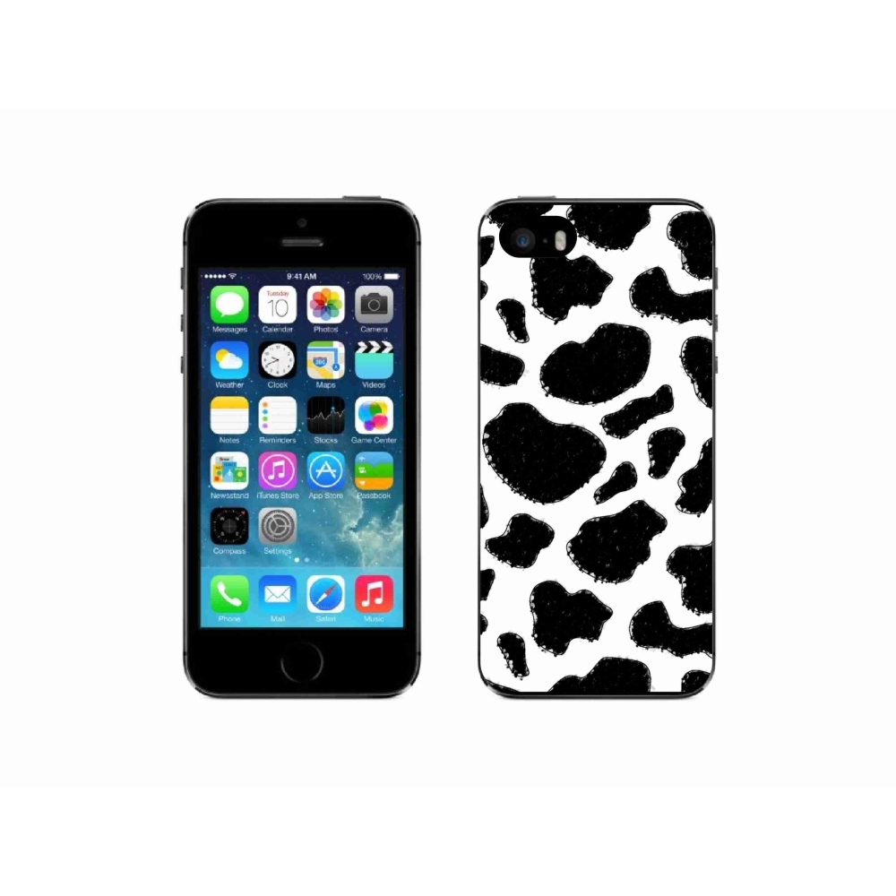 Gelový kryt mmCase na iPhone SE (2016) - abstrakt 31