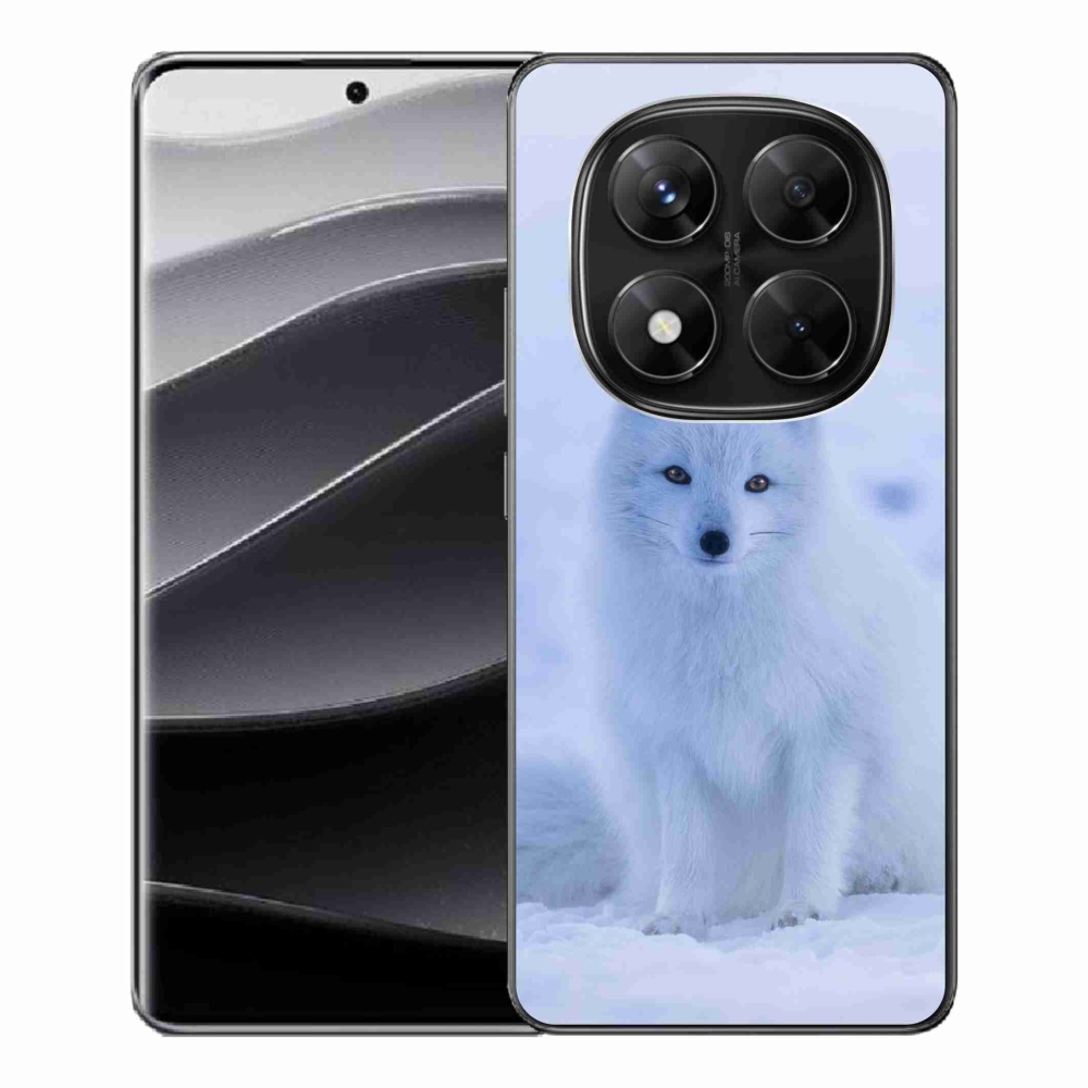 Gelový kryt mmCase na Xiaomi Redmi Note 14 Pro 5G/Poco X7 5G - polární liška