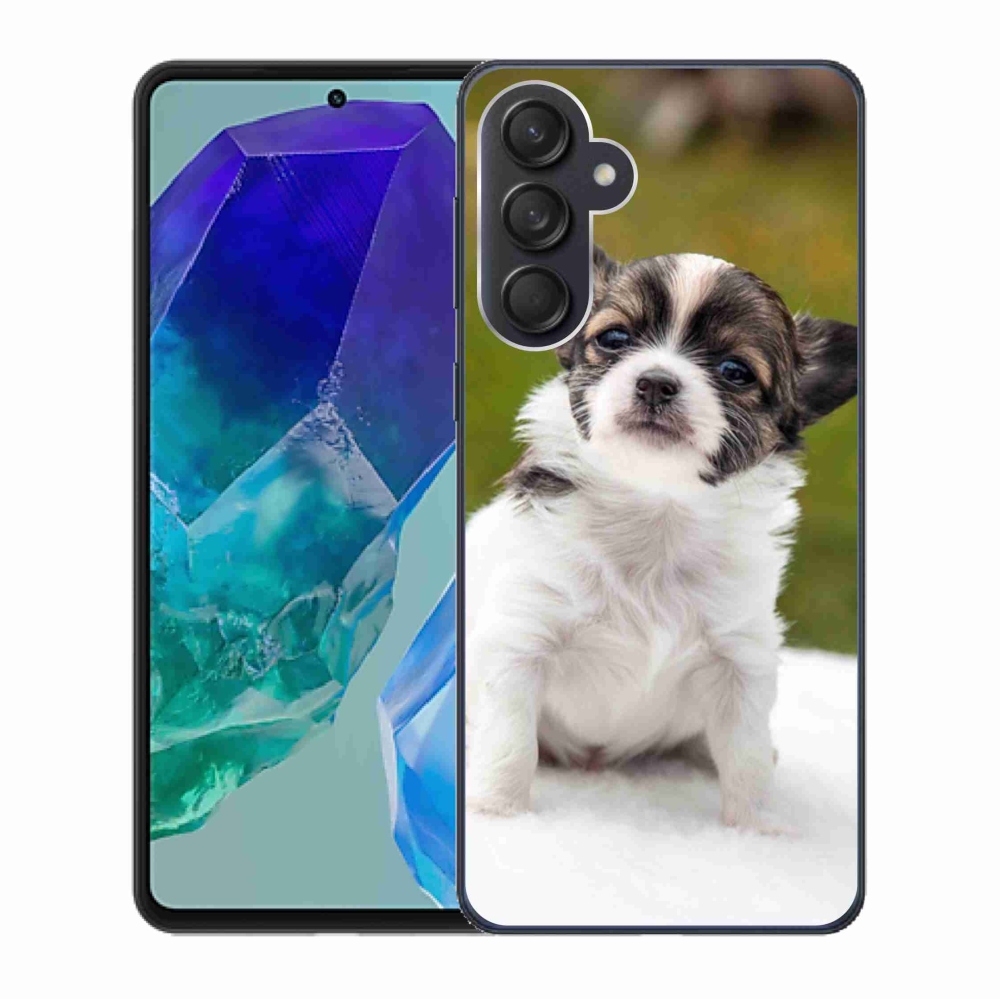 Gelový obal mmCase na Samsung Galaxy M55 5G - čivava 4