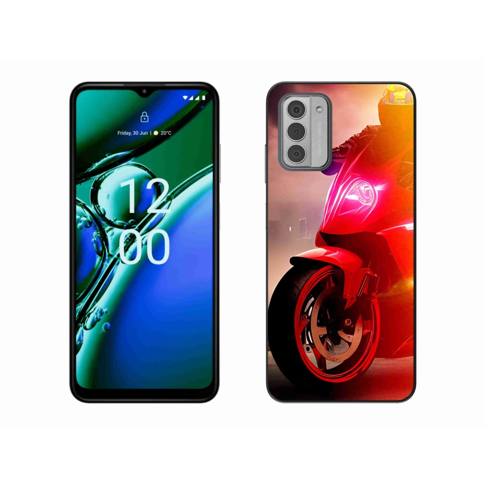 Gelový kryt mmCase na Nokia G42 - motorka
