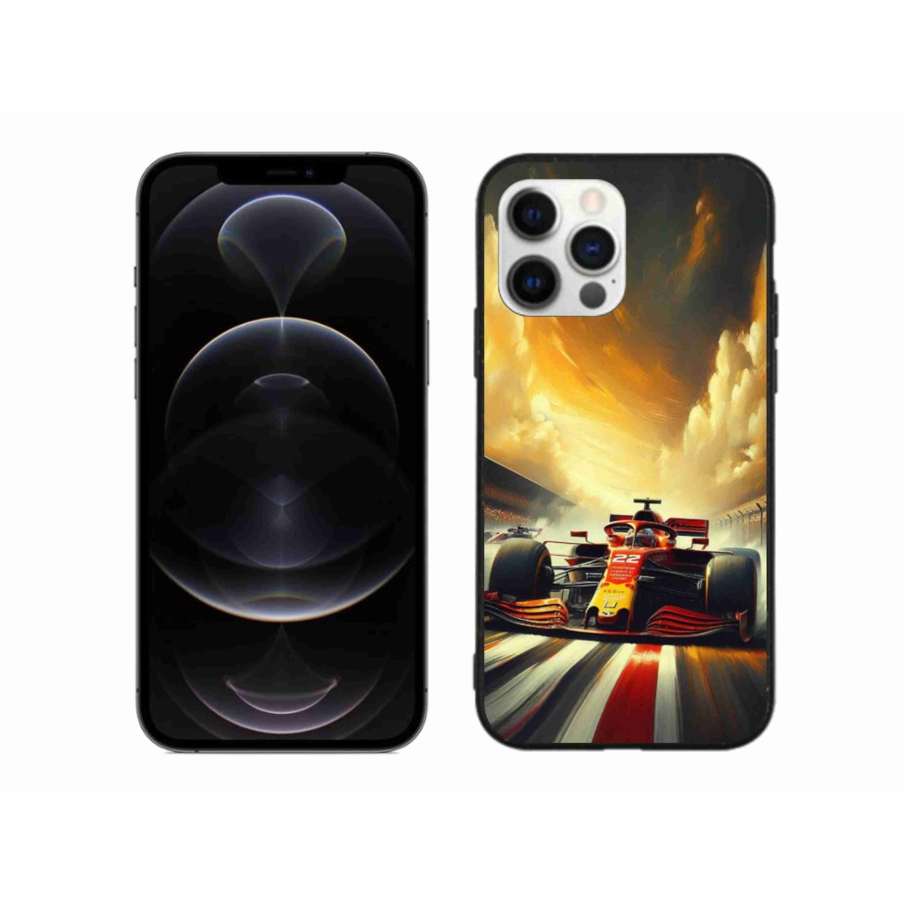 Gelový kryt mmCase na iPhone 12 Pro Max - formule 2