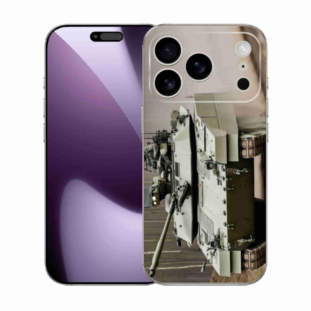 Gelový kryt mmCase na iPhone 17 Pro - tank 2
