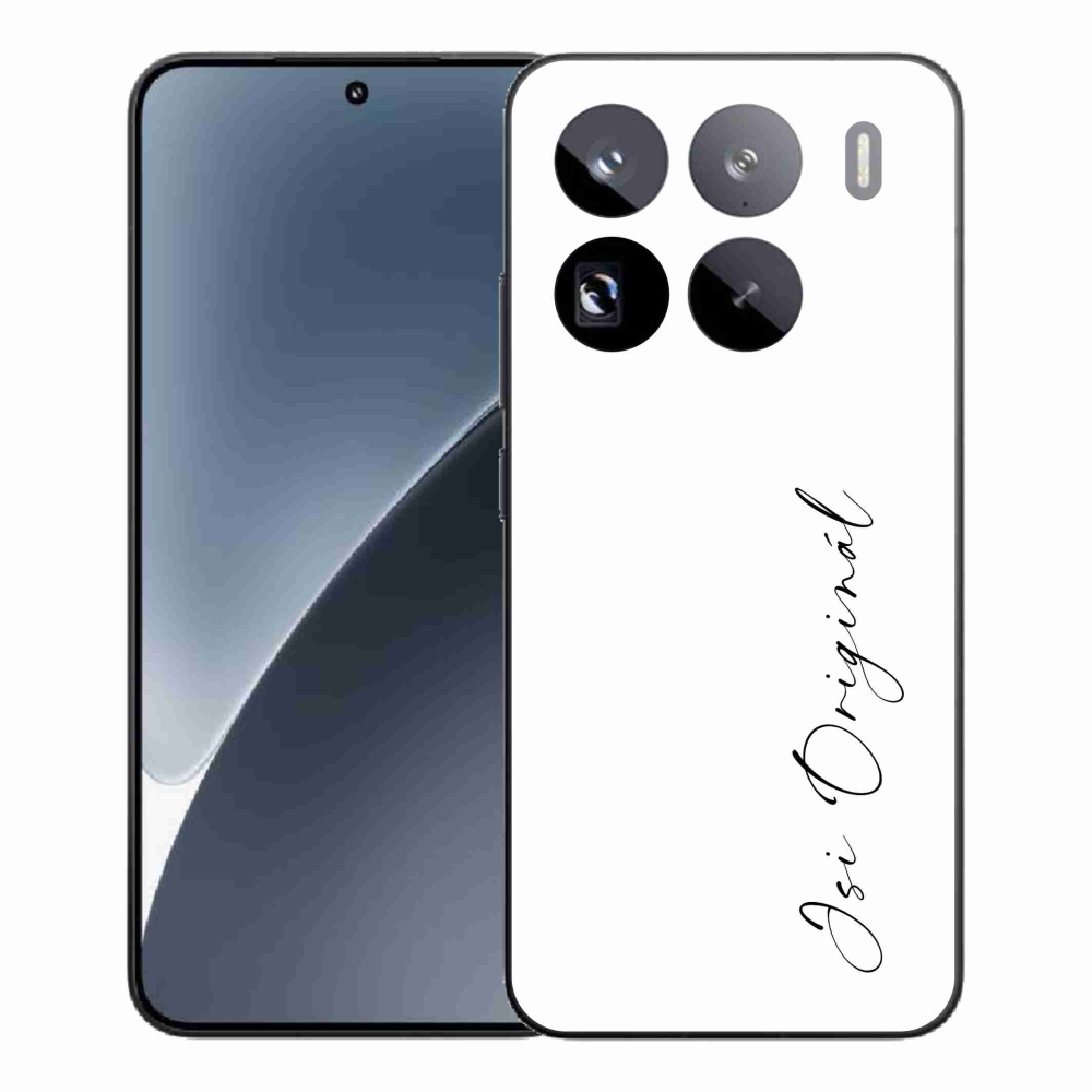 Gelový kryt mmCase na Xiaomi 15 Pro - jsi originál bílé pozadí