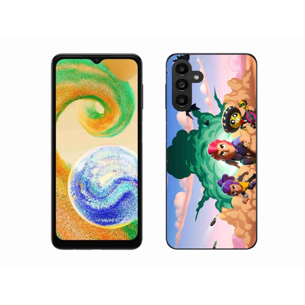Gelový kryt mmCase na Samsung Galaxy A04s (164.7x76.7x9.1mm) - brawl stars