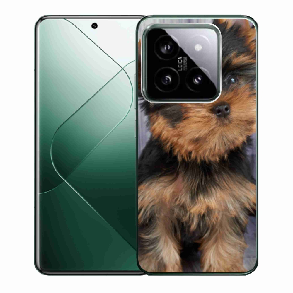 Gelový obal mmCase na Xiaomi 14 - jorkšír 9