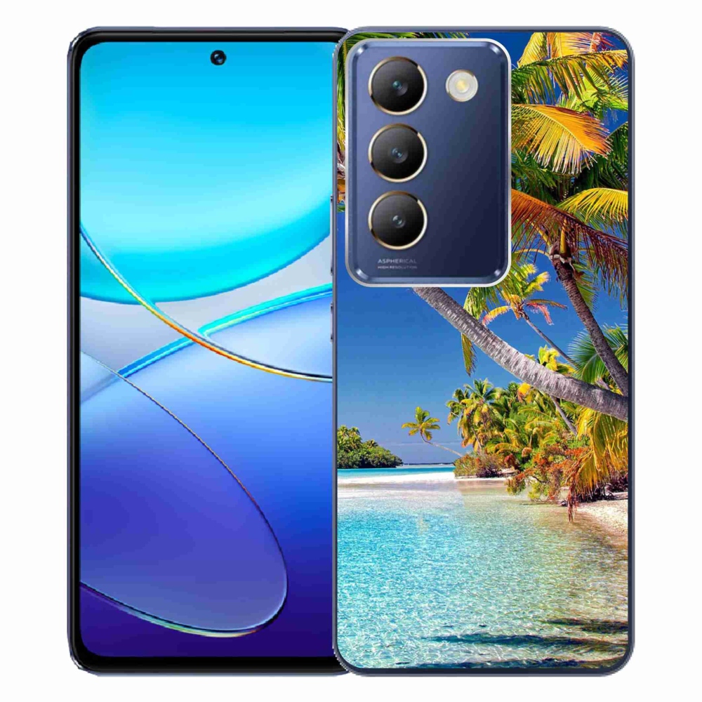 Gelový obal mmCase na Vivo V40 SE 4G/5G - mořská pláž