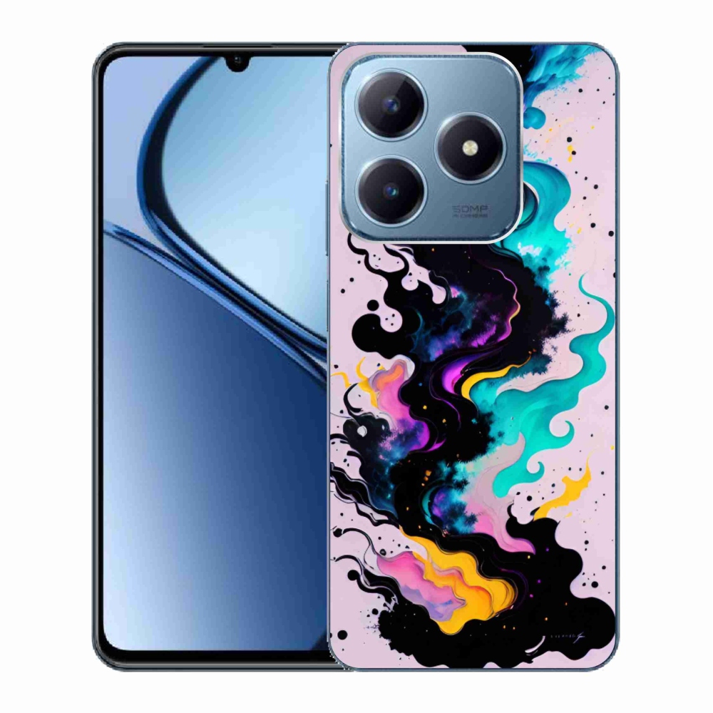 Gelový kryt mmCase na Realme C63 - abstraktní motiv 4