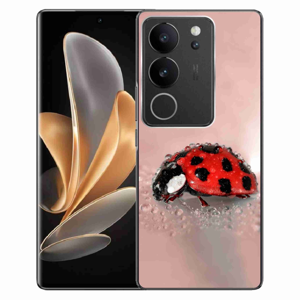 Gelový kryt mmCase na Vivo V29 5G - beruška