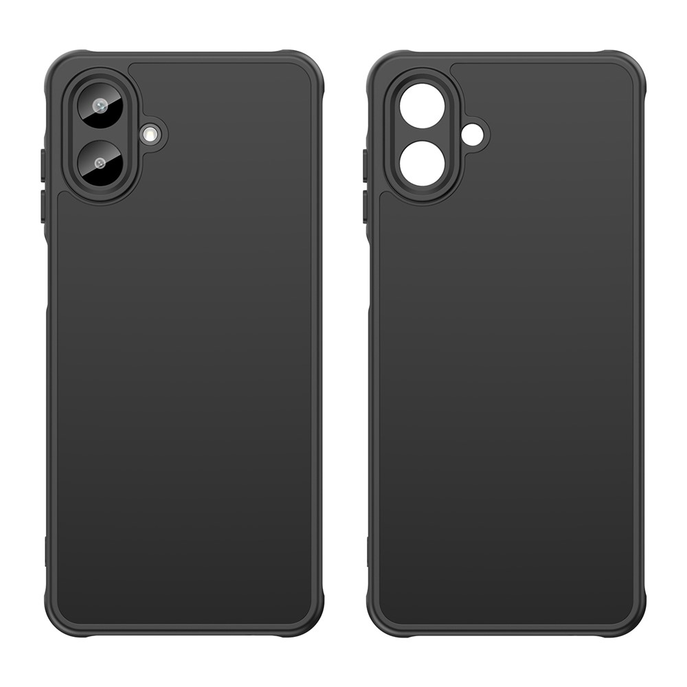 Proof gelový obal s pevnými zády na Samsung Galaxy A07 4G - černý/černý