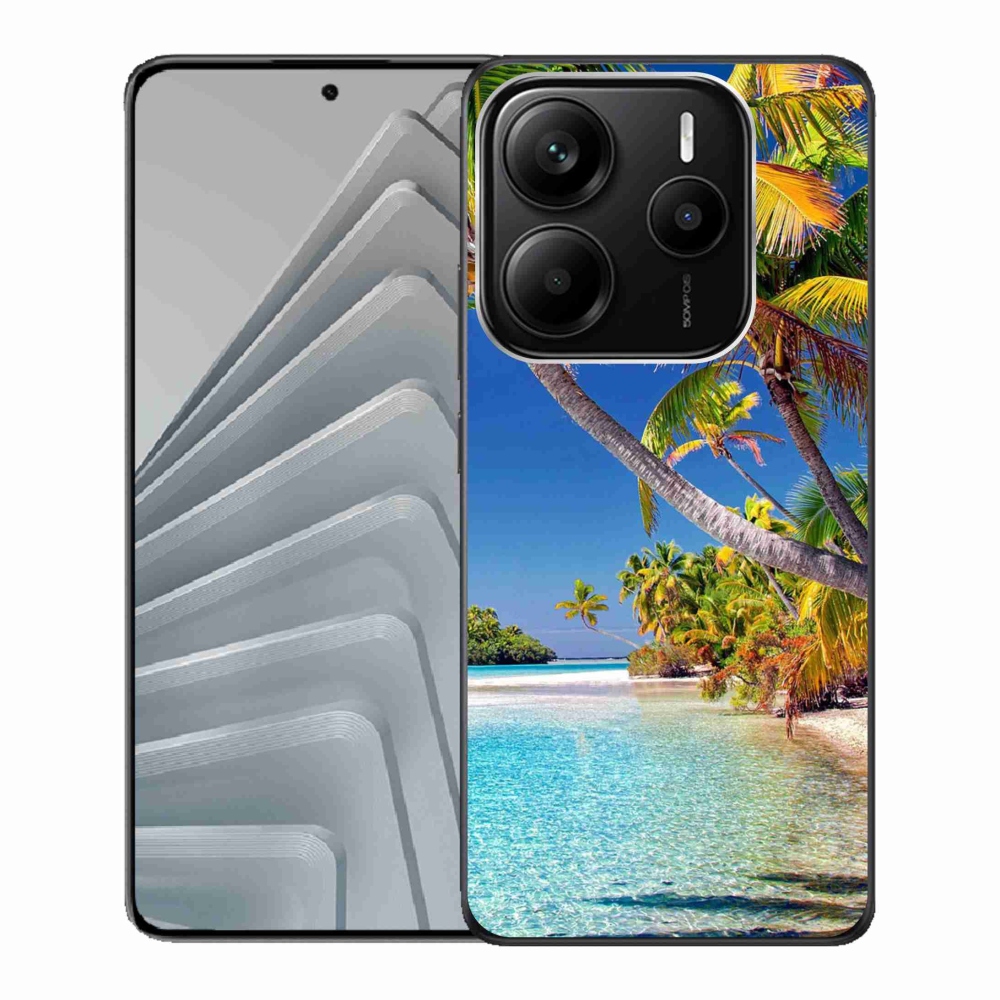 Gelový kryt mmCase na Xiaomi Redmi Note 14 5G - mořská pláž