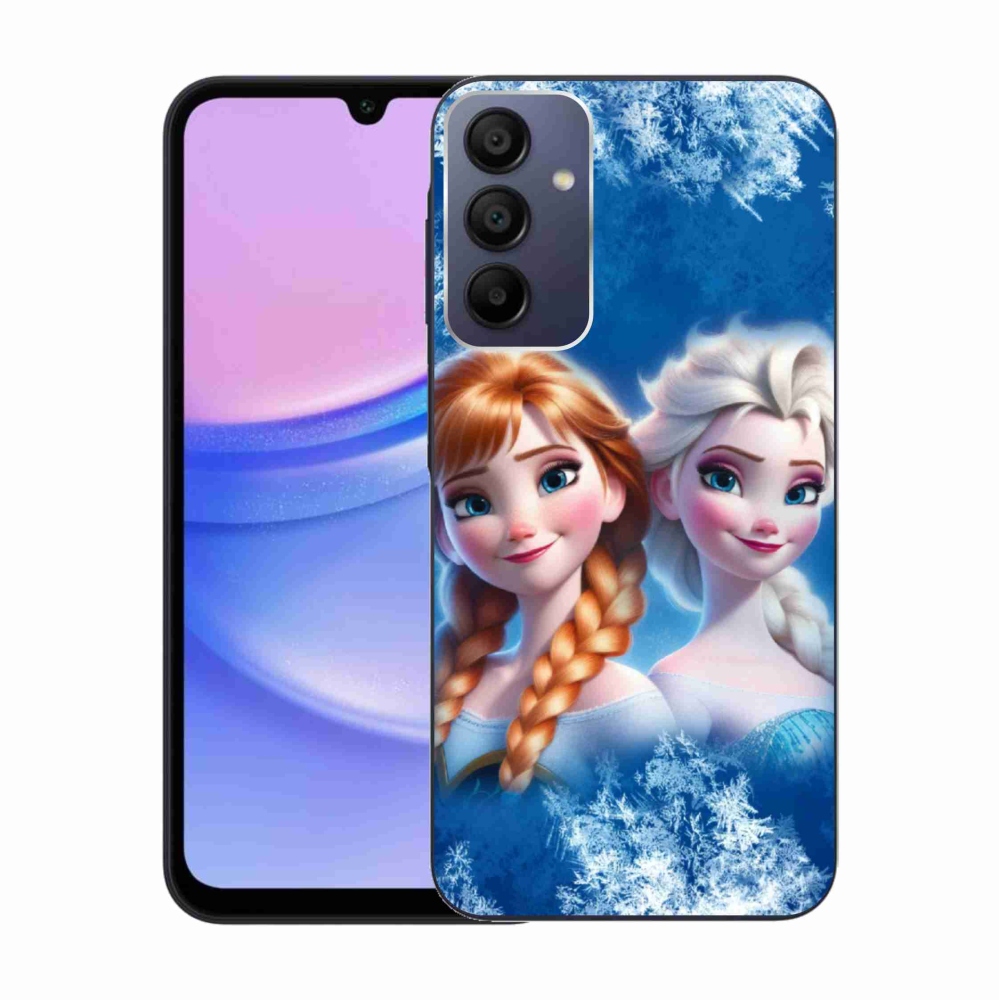 Gelový kryt mmCase na Samsung Galaxy A15 4G/5G - ledové království 2