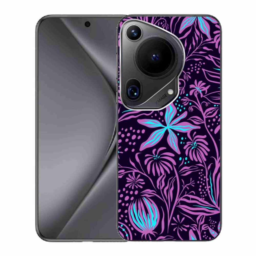 Gelový kryt mmCase na Huawei Pura 70 Ultra - květiny 2