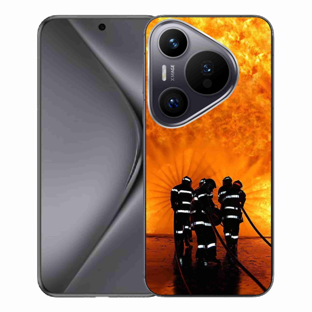 Gelový kryt mmCase na Huawei Pura 70 Pro - požár
